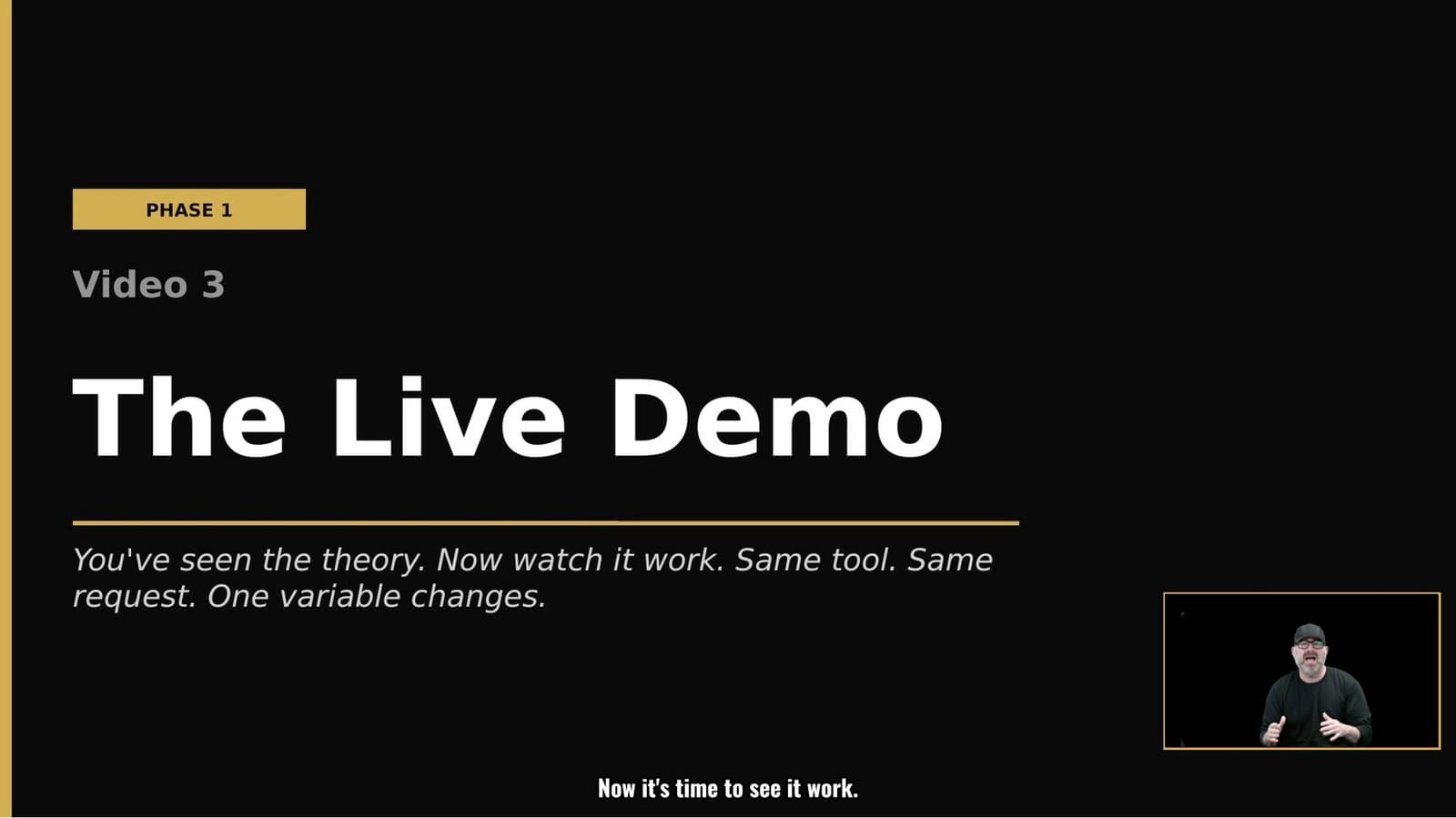 Build It Once: The Live Demo